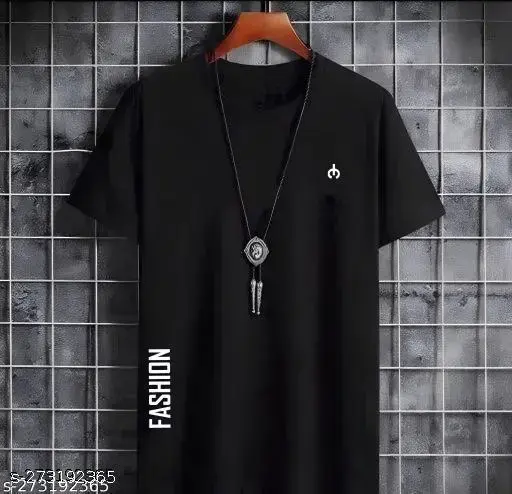 Printed Stylish Polyester Tshirts For Mnen
